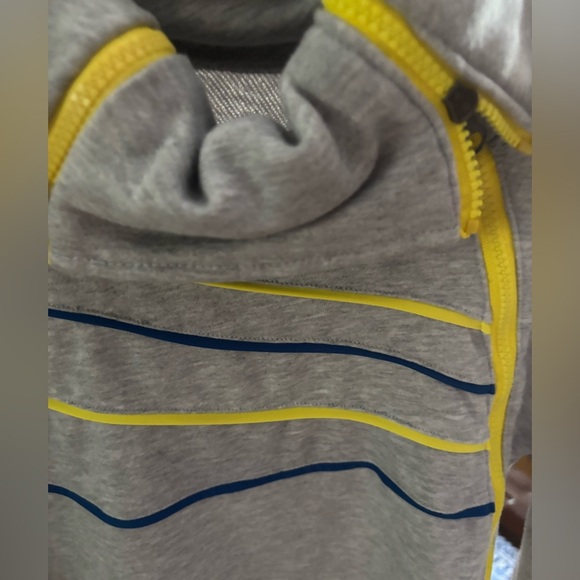 Multi Zip Sweatshirt EUC - Picture 3 of 3